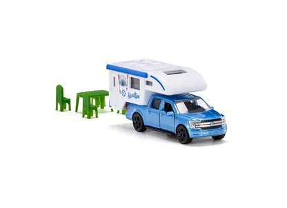 Siku Ford F150 Pick Up Camper-SKU1693-Animal Kingdoms Toy Store