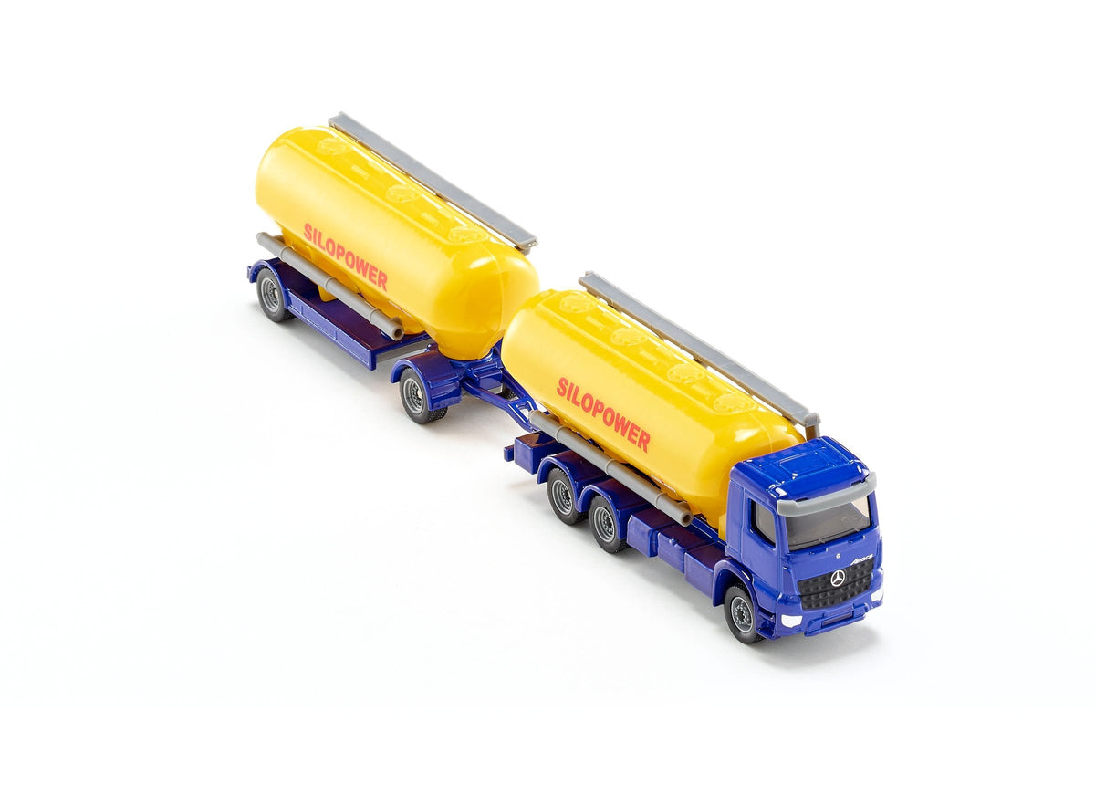 Siku 1:87 Mercedes Actros Silo Truck-SKU1809-Animal Kingdoms Toy Store