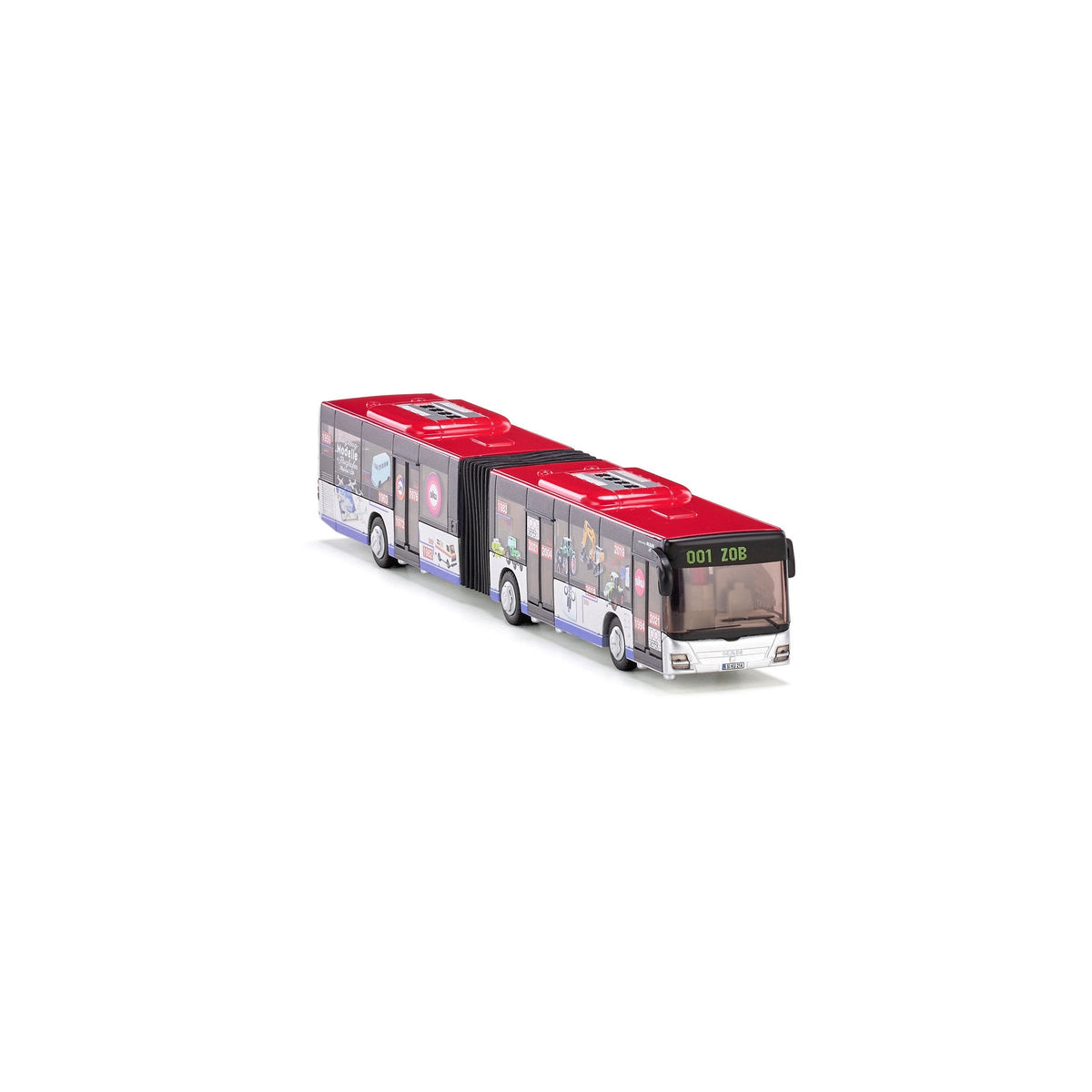 Siku 1:50 MAN Timeline Articulated Bus 100 Year Anniversary Edition-SKU3739-Animal Kingdoms Toy Store