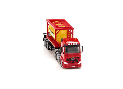 Siku 1:50 Mercedes Actros with Tank Container-SKU3922-Animal Kingdoms Toy Store