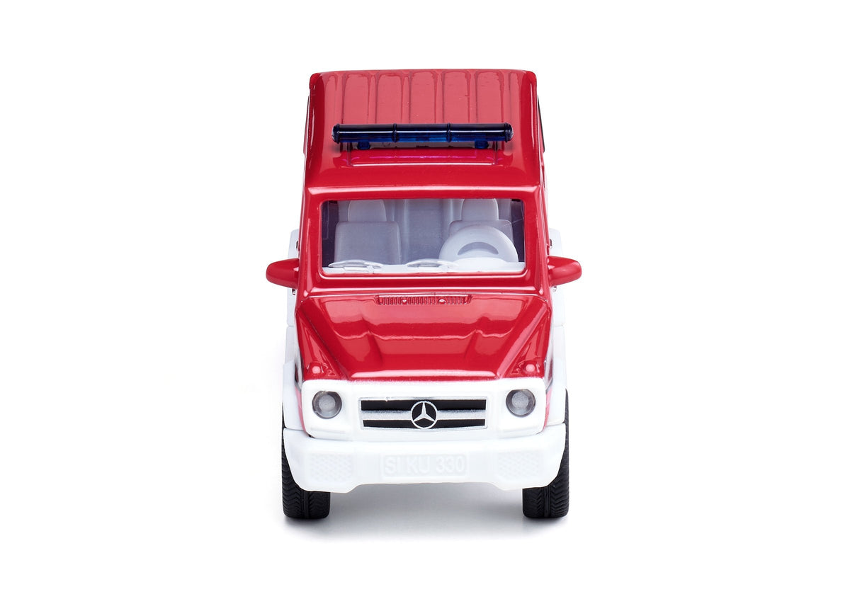 Siku 1:50 Mercedes G65 AMG - 'Feuerwehr'-SKU2306-Animal Kingdoms Toy Store