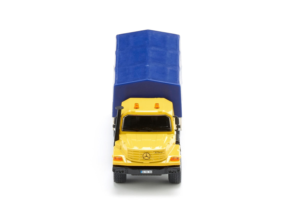 Siku 1:50 Mercedes Zetros with Covered Tray-SKU3547-Animal Kingdoms Toy Store