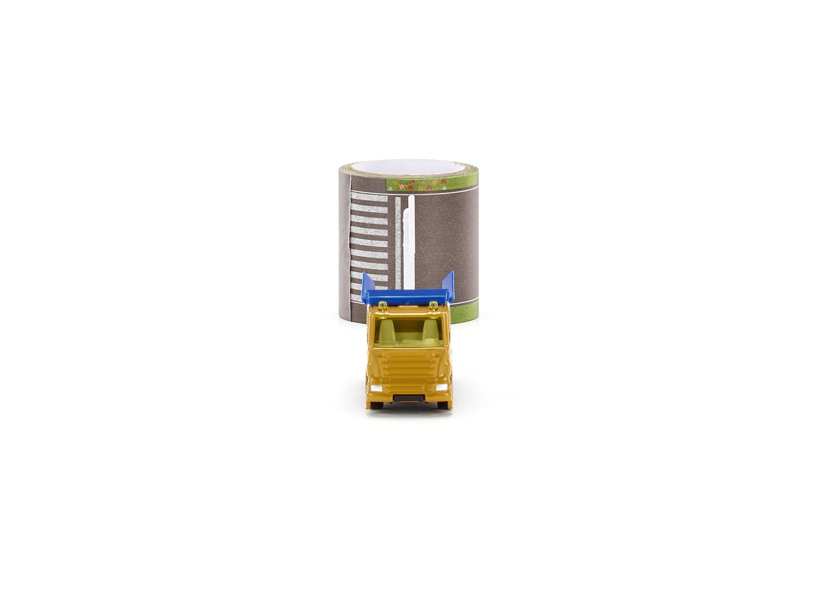 Siku Dump Truck With 5m Road Tape-SKU1600-Animal Kingdoms Toy Store