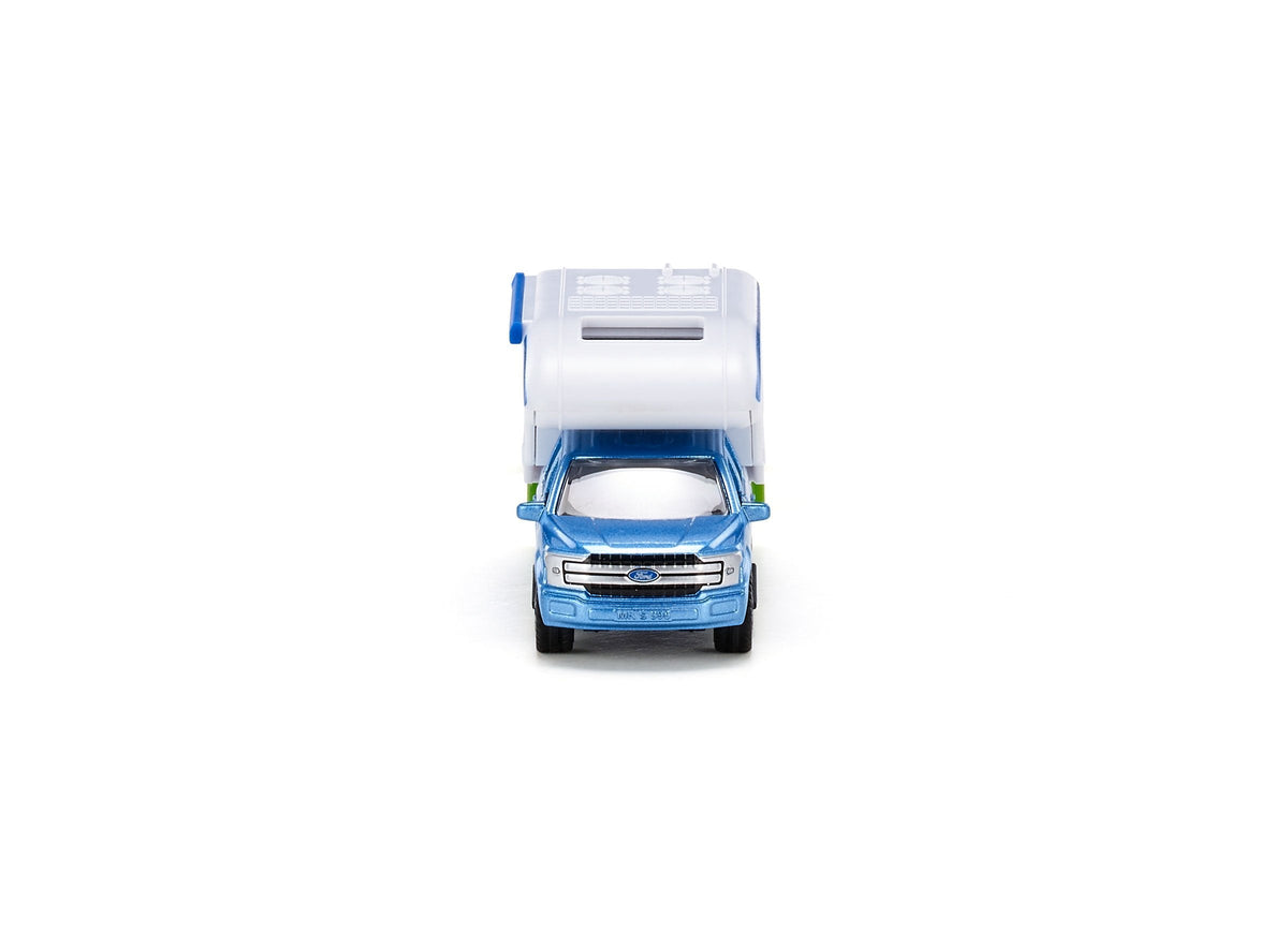 Siku Ford F150 Pick Up Camper-SKU1693-Animal Kingdoms Toy Store