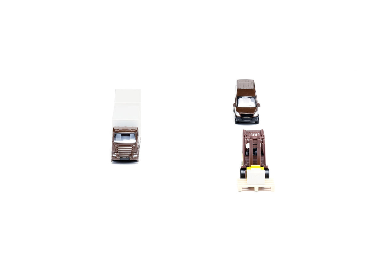 Siku 4pc UPS Logistics Set-SKU6324-Animal Kingdoms Toy Store