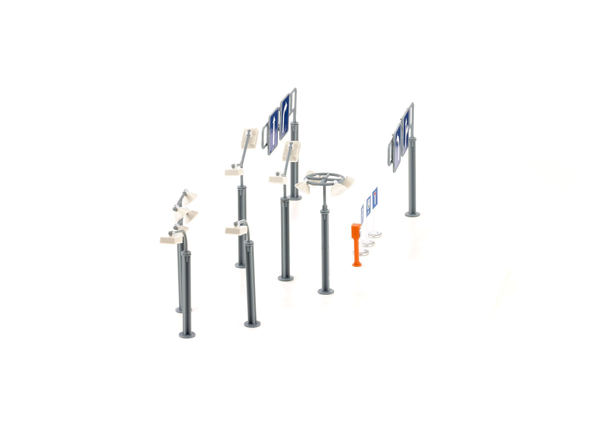Siku World City Road Signs & Street Lamps-SKU5594-Animal Kingdoms Toy Store