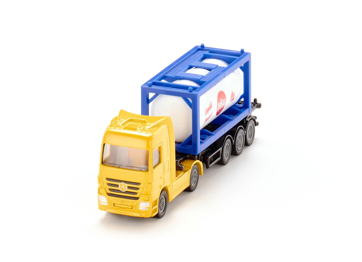 Siku 1:87 Mercedes Actros Tanker Truck-SKU1795-Animal Kingdoms Toy Store