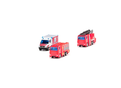 Siku 3 Piece Fire Emergency Set-SKU6326-Animal Kingdoms Toy Store