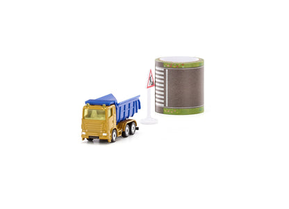 Siku Dump Truck With 5m Road Tape-SKU1600-Animal Kingdoms Toy Store
