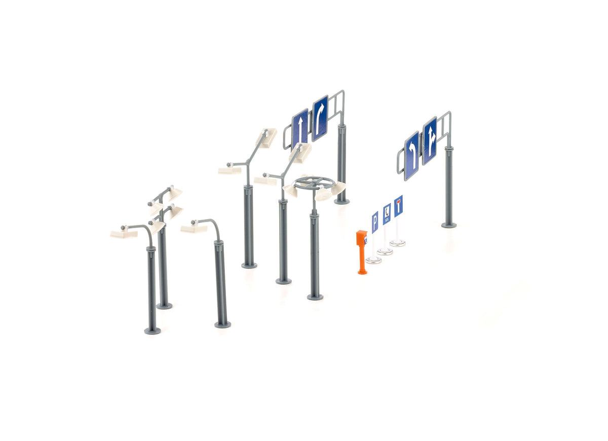 Siku World City Road Signs & Street Lamps-SKU5594-Animal Kingdoms Toy Store