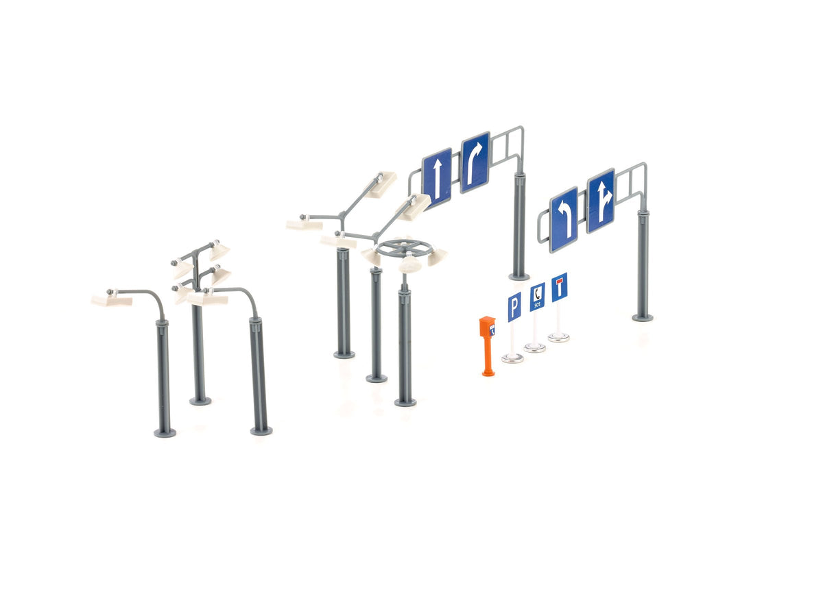 Siku World City Road Signs & Street Lamps-SKU5594-Animal Kingdoms Toy Store