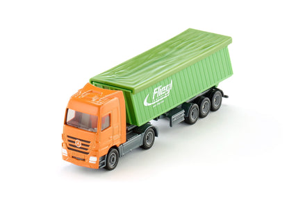 Siku 1:87 Mercedes Actros with Roof Trailer-SKU1796-Animal Kingdoms Toy Store