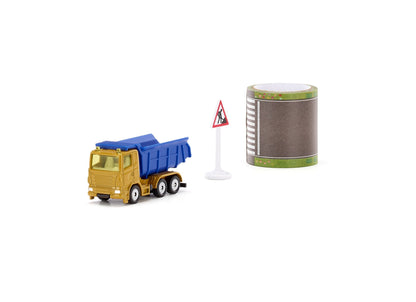 Siku Dump Truck With 5m Road Tape-SKU1600-Animal Kingdoms Toy Store