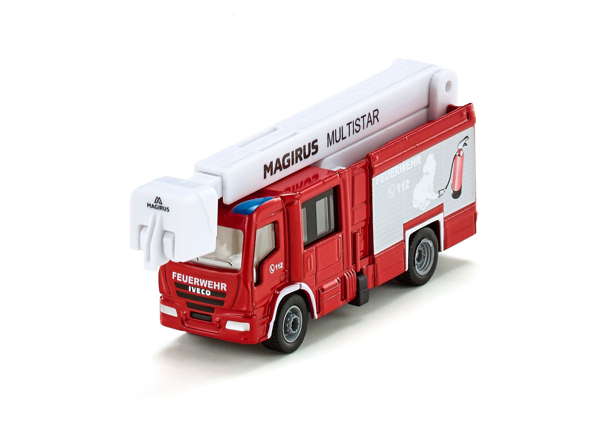 Siku 1:87 Magrius Multistar Fire Truck-SKU1749-Animal Kingdoms Toy Store