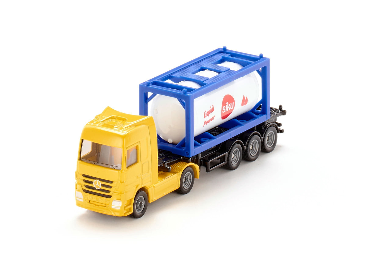 Siku 1:87 Mercedes Actros Tanker Truck-SKU1795-Animal Kingdoms Toy Store