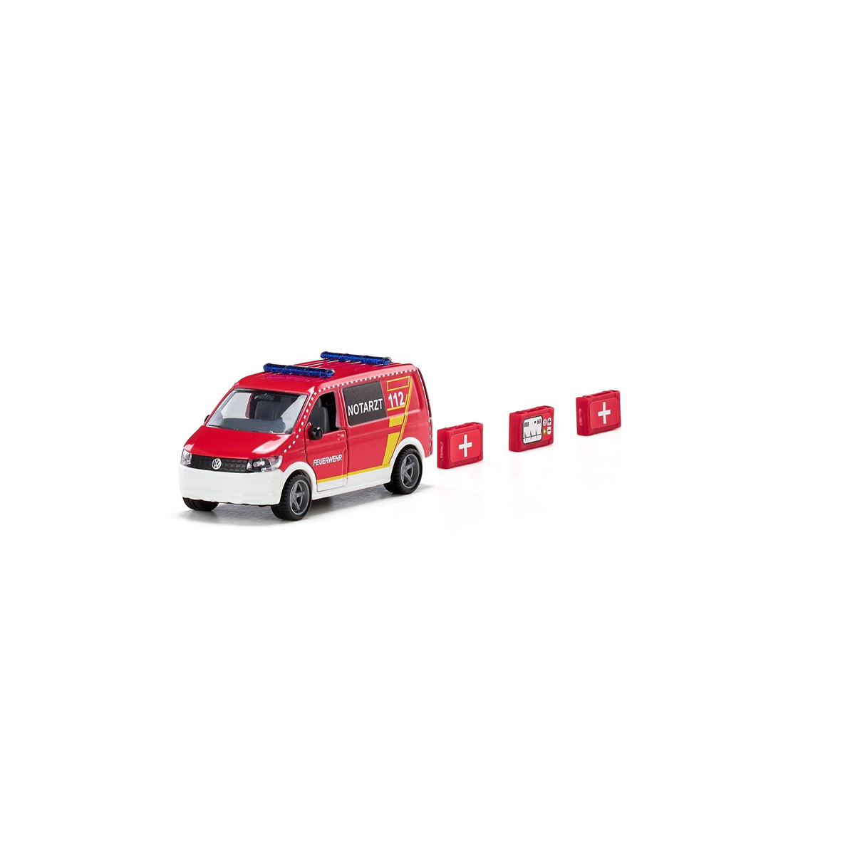 Siku VW T6 Fire Department Emergency Van-2116-Animal Kingdoms Toy Store
