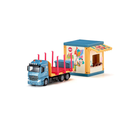 Siku 1:50 Mercedes Actros Prefab House Transporter-SKU3562-Animal Kingdoms Toy Store