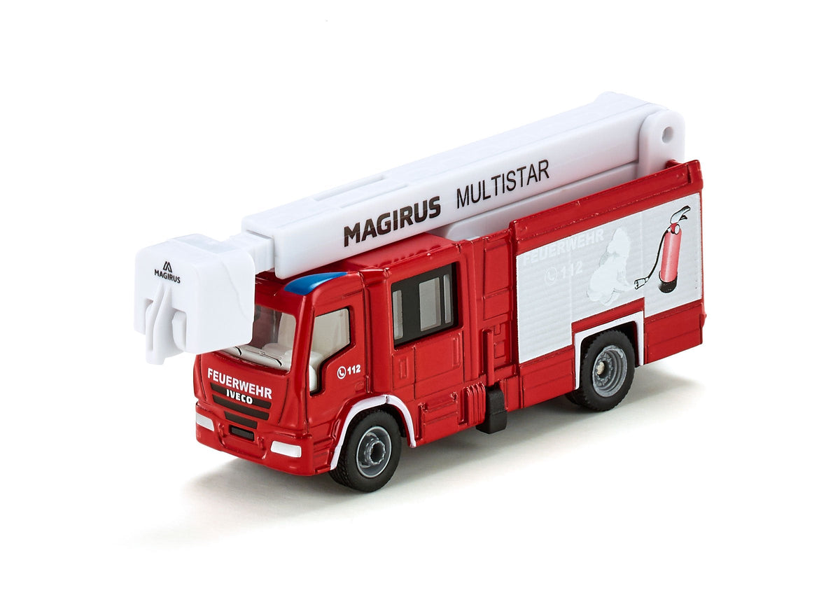 Siku 1:87 Magrius Multistar Fire Truck-SKU1749-Animal Kingdoms Toy Store