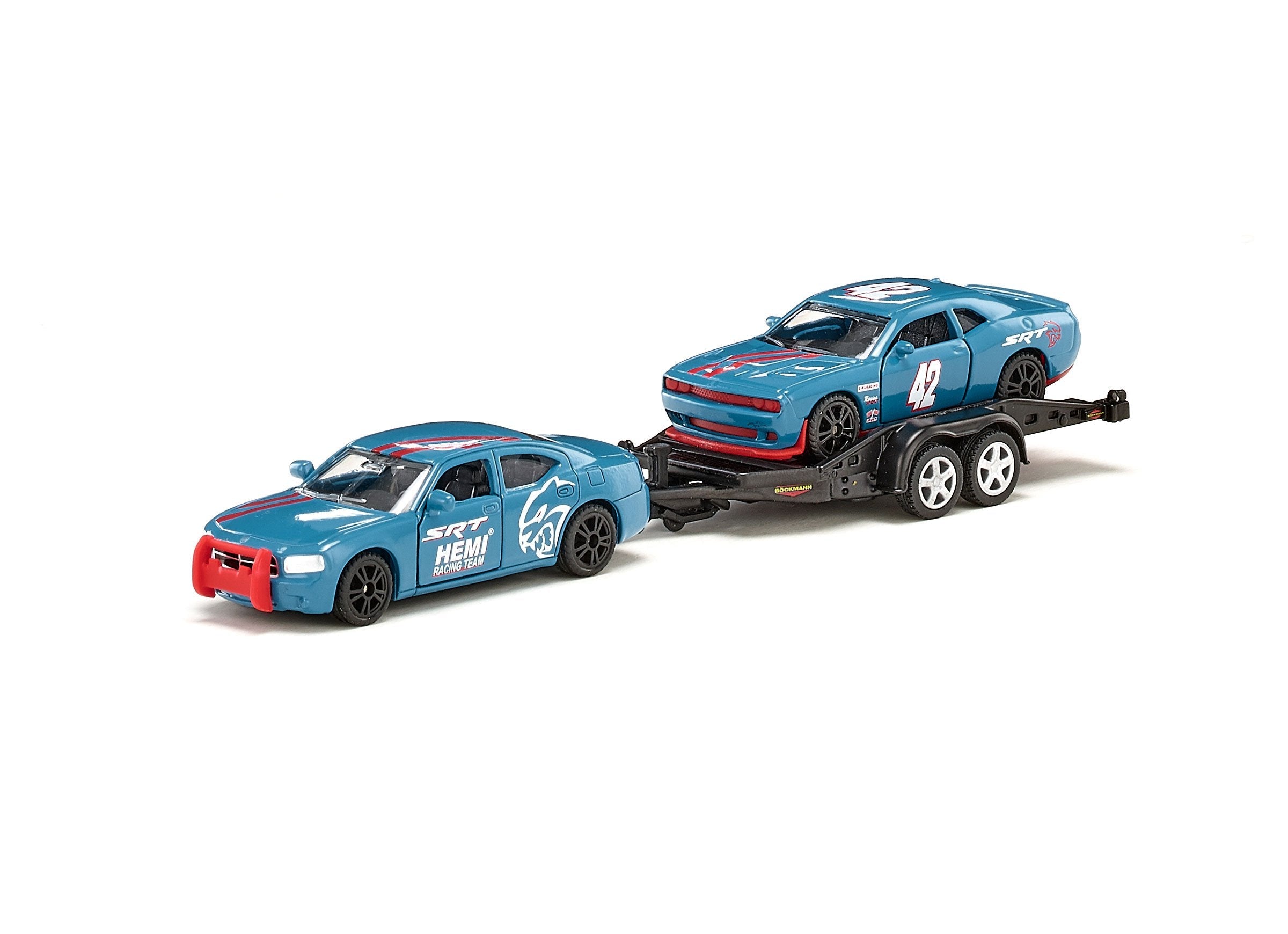 Siku 1:55 Dodge Charger with Dodge Challenger SRT Racing – Animal Kingdoms  Toy Store