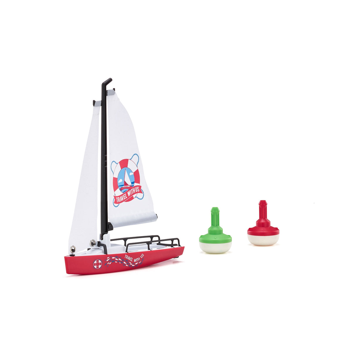 Siku Sailboat With Two Bouys-SKU1752-Animal Kingdoms Toy Store