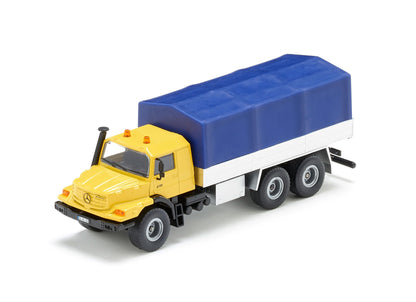 Siku 1:50 Mercedes Zetros with Covered Tray-SKU3547-Animal Kingdoms Toy Store