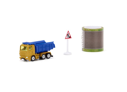 Siku Dump Truck With 5m Road Tape-SKU1600-Animal Kingdoms Toy Store