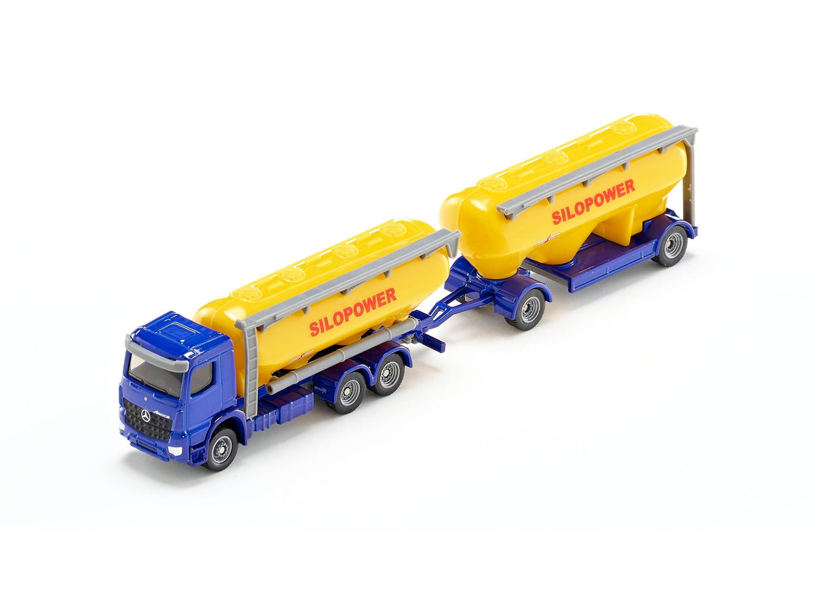 Siku 1:87 Mercedes Actros Silo Truck-SKU1809-Animal Kingdoms Toy Store