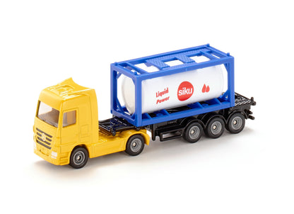Siku 1:87 Mercedes Actros Tanker Truck-SKU1795-Animal Kingdoms Toy Store