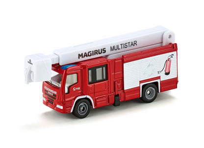 Siku 1:87 Magrius Multistar Fire Truck-SKU1749-Animal Kingdoms Toy Store