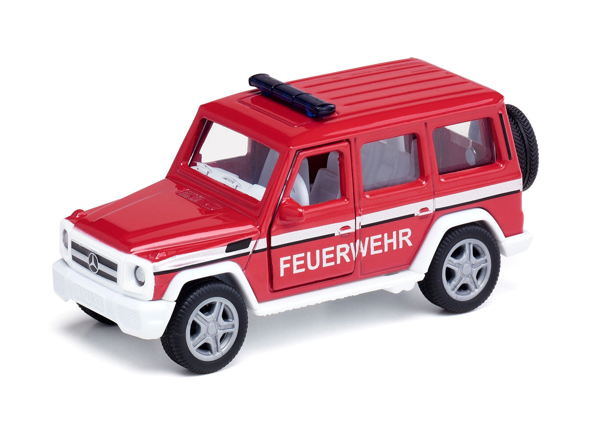 Siku 1:50 Mercedes G65 AMG - 'Feuerwehr'-SKU2306-Animal Kingdoms Toy Store