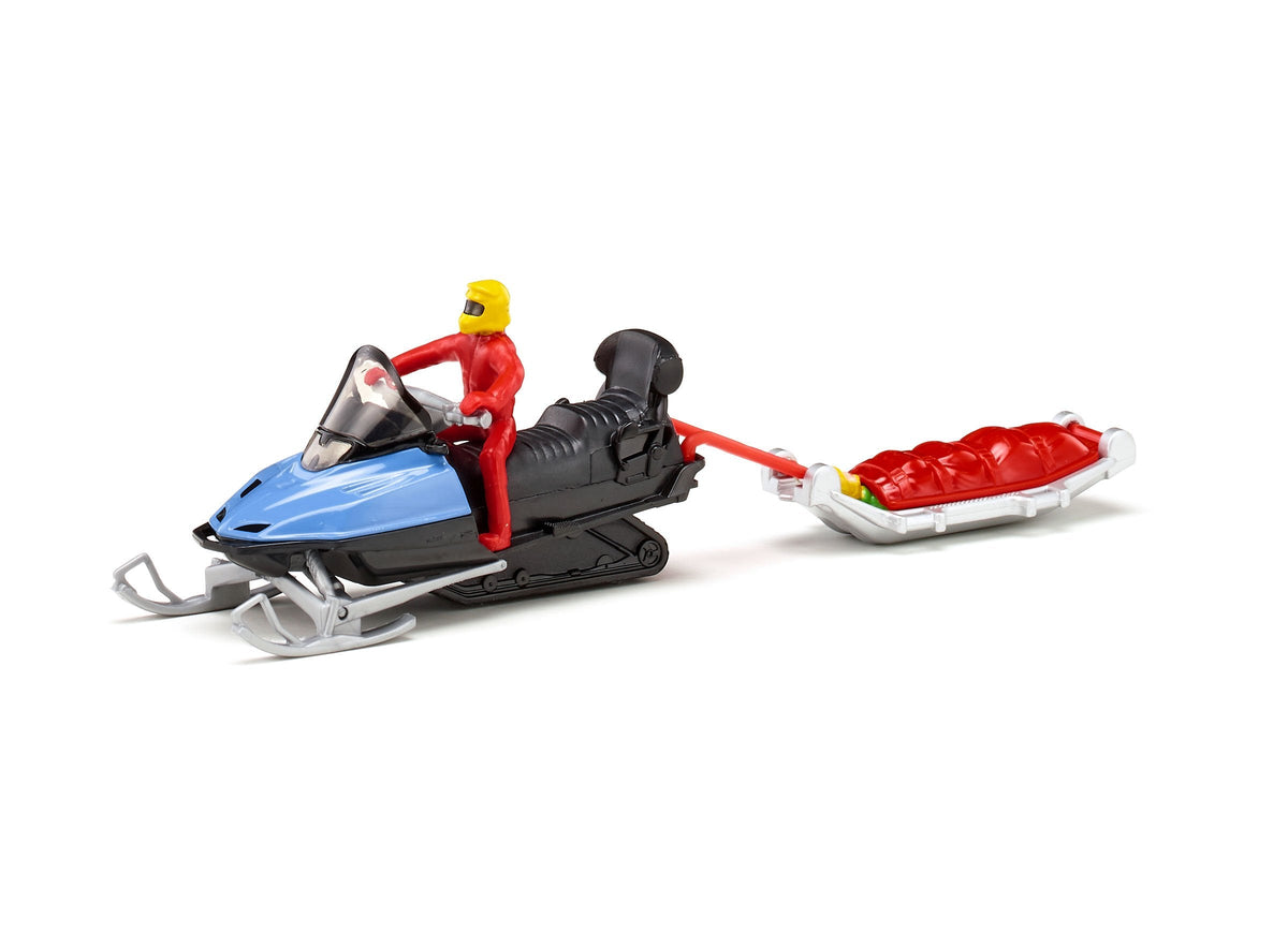 Siku Snow Mobile with Rescue Sledge-SKU1684-Animal Kingdoms Toy Store