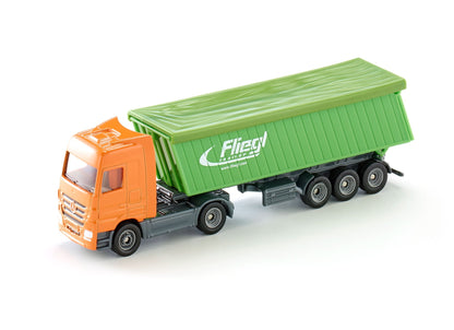 Siku 1:87 Mercedes Actros with Roof Trailer-SKU1796-Animal Kingdoms Toy Store