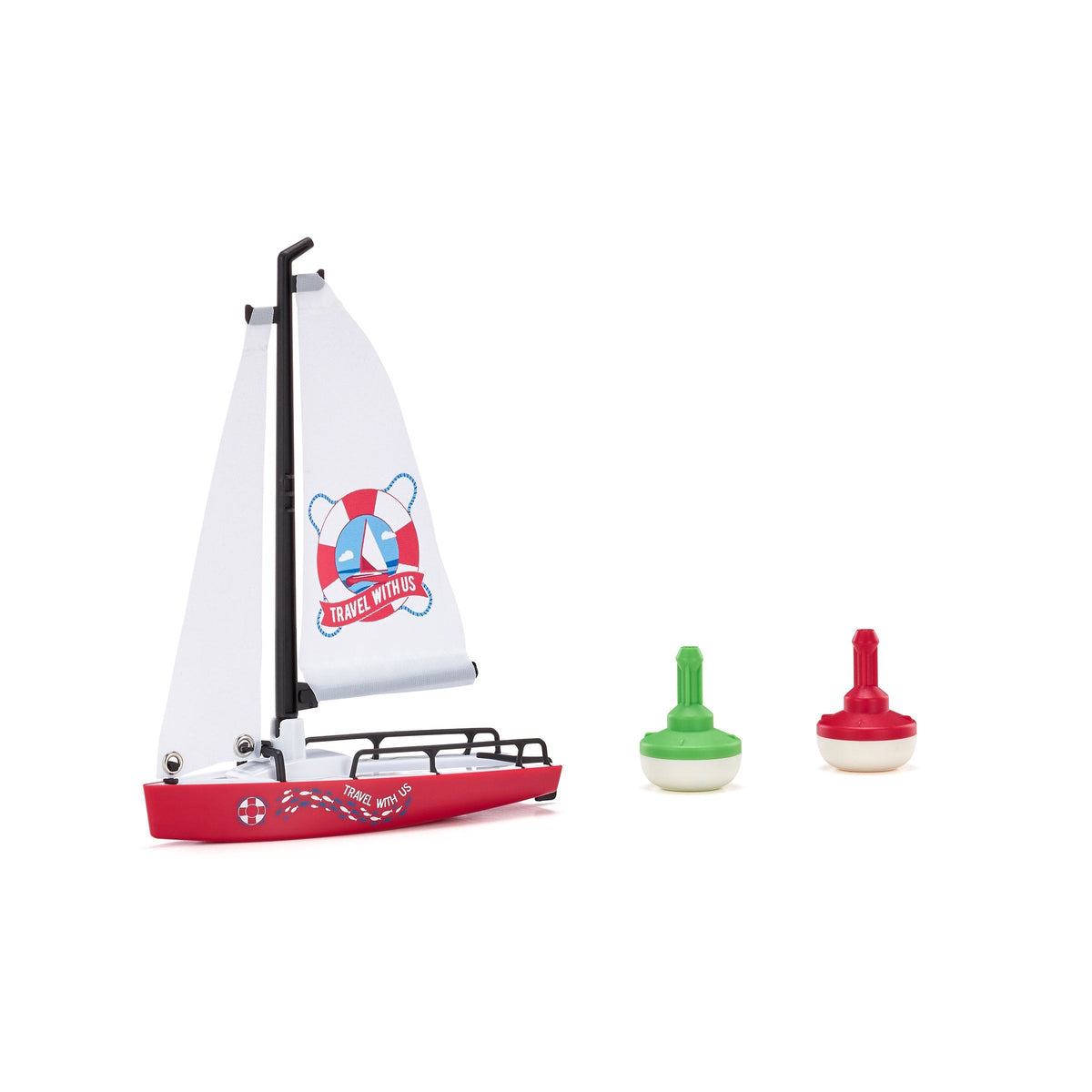 Siku Sailboat With Two Bouys-SKU1752-Animal Kingdoms Toy Store