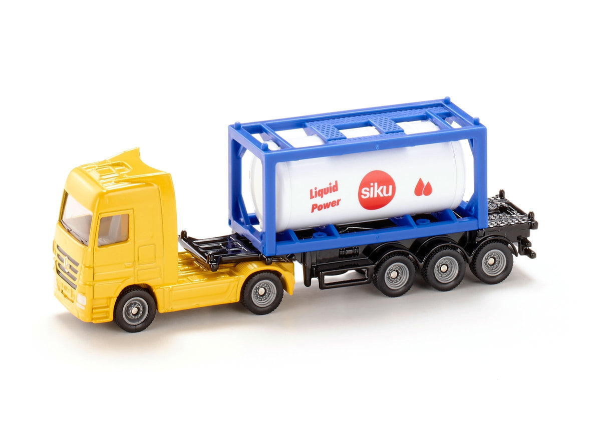 Siku 1:87 Mercedes Actros Tanker Truck-SKU1795-Animal Kingdoms Toy Store