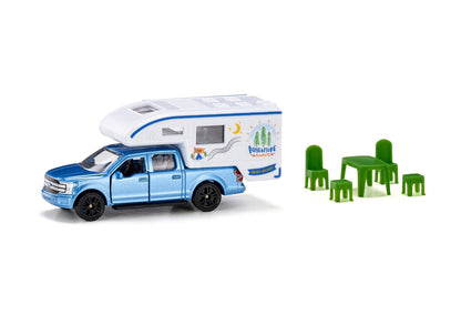 Siku Ford F150 Pick Up Camper-SKU1693-Animal Kingdoms Toy Store