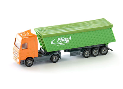 Siku 1:87 Mercedes Actros with Roof Trailer-SKU1796-Animal Kingdoms Toy Store