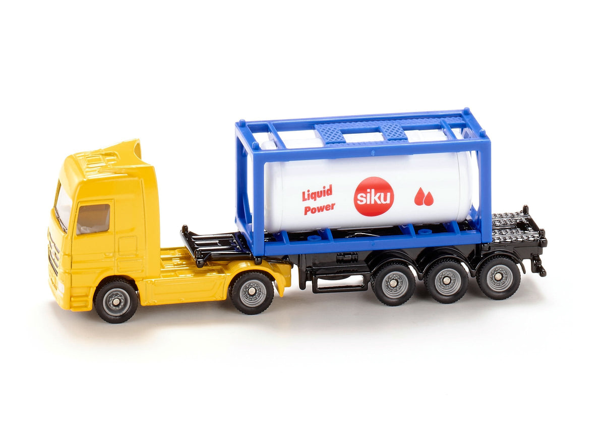 Siku 1:87 Mercedes Actros Tanker Truck-SKU1795-Animal Kingdoms Toy Store