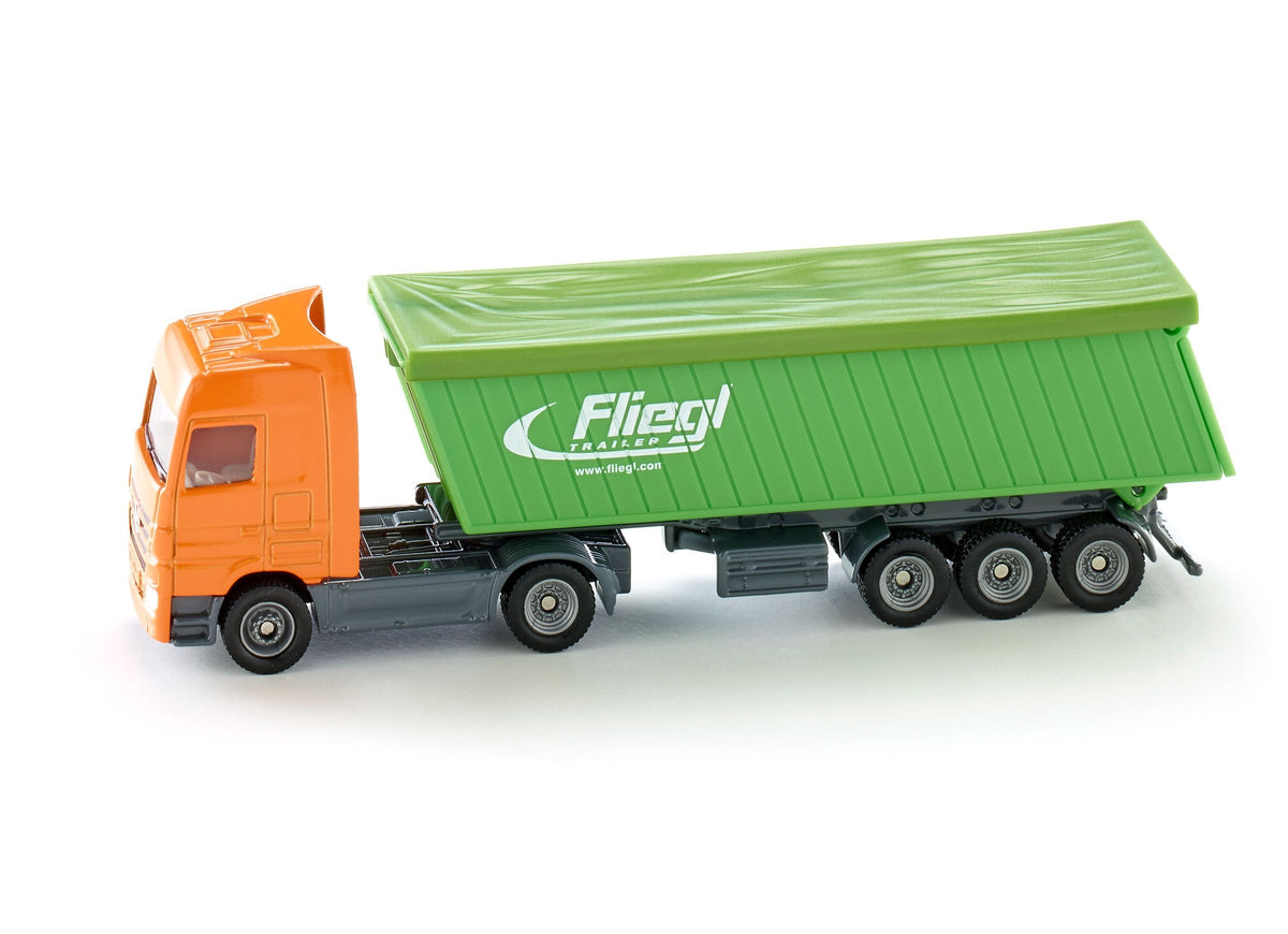 Siku 1:87 Mercedes Actros with Roof Trailer-SKU1796-Animal Kingdoms Toy Store