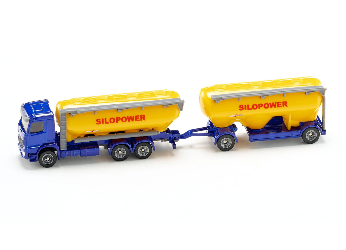 Siku 1:87 Mercedes Actros Silo Truck-SKU1809-Animal Kingdoms Toy Store