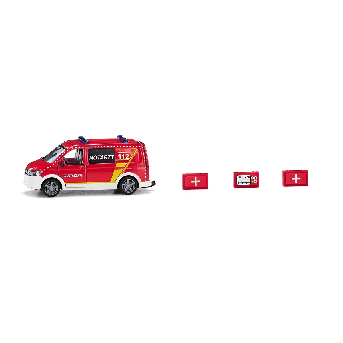 Siku VW T6 Fire Department Emergency Van-2116-Animal Kingdoms Toy Store