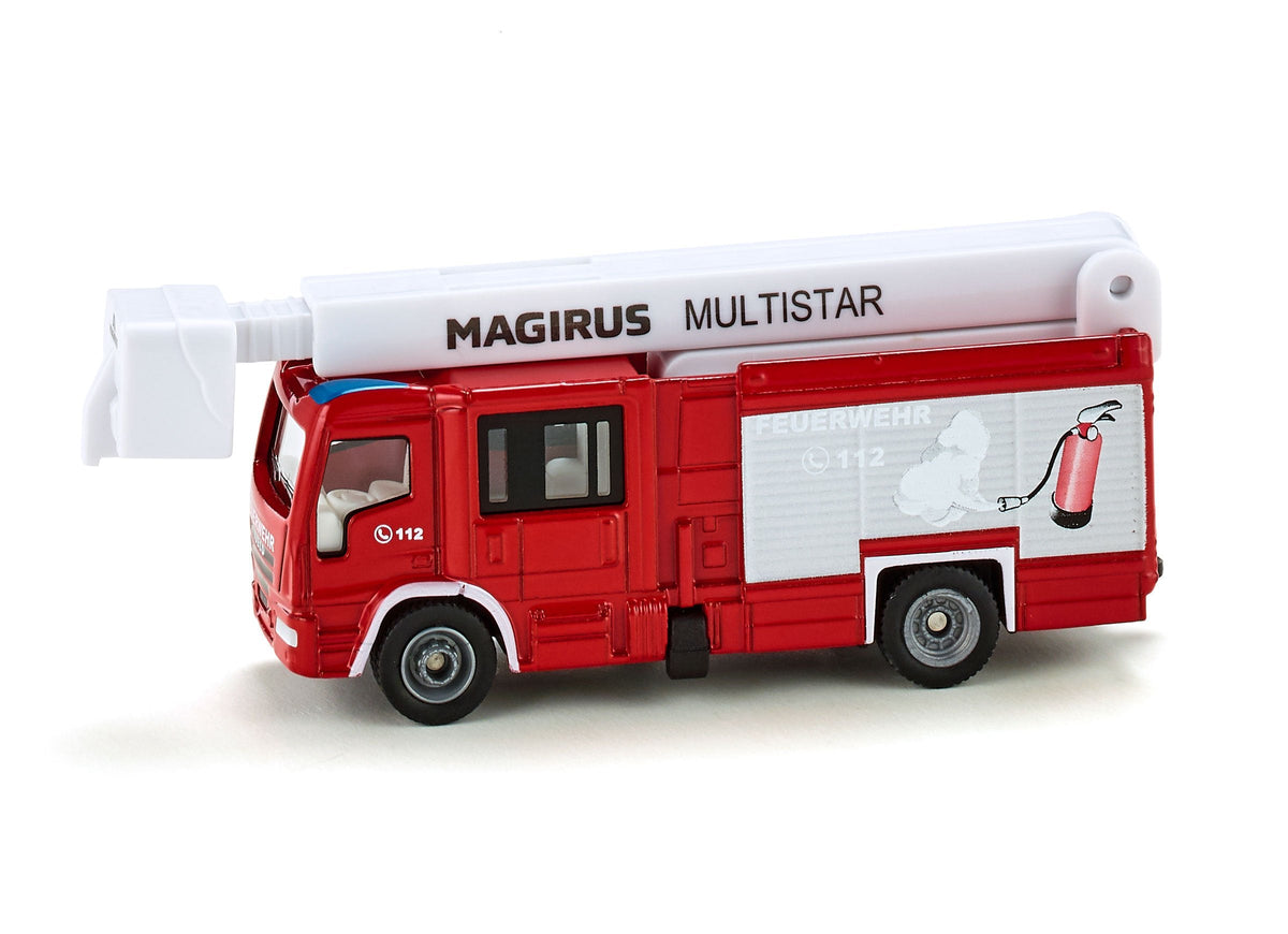 Siku 1:87 Magrius Multistar Fire Truck-SKU1749-Animal Kingdoms Toy Store
