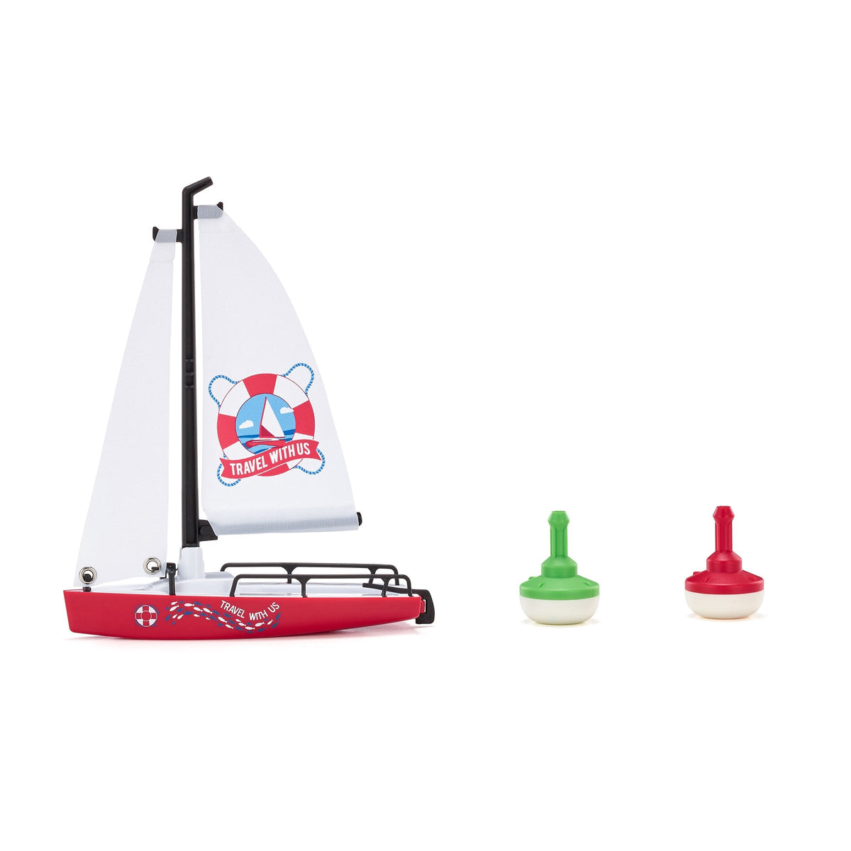 Siku Sailboat With Two Bouys-SKU1752-Animal Kingdoms Toy Store