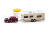 Siku 1:55 Porsche Cayenne with Caravan-SKU2542-Animal Kingdoms Toy Store