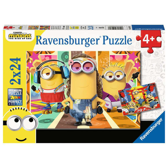 Ravensburger The Minions In Action Puzzle 2x24pc