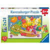 Ravensburger Fruit & Veggie Fun Puzzle 2x24pc