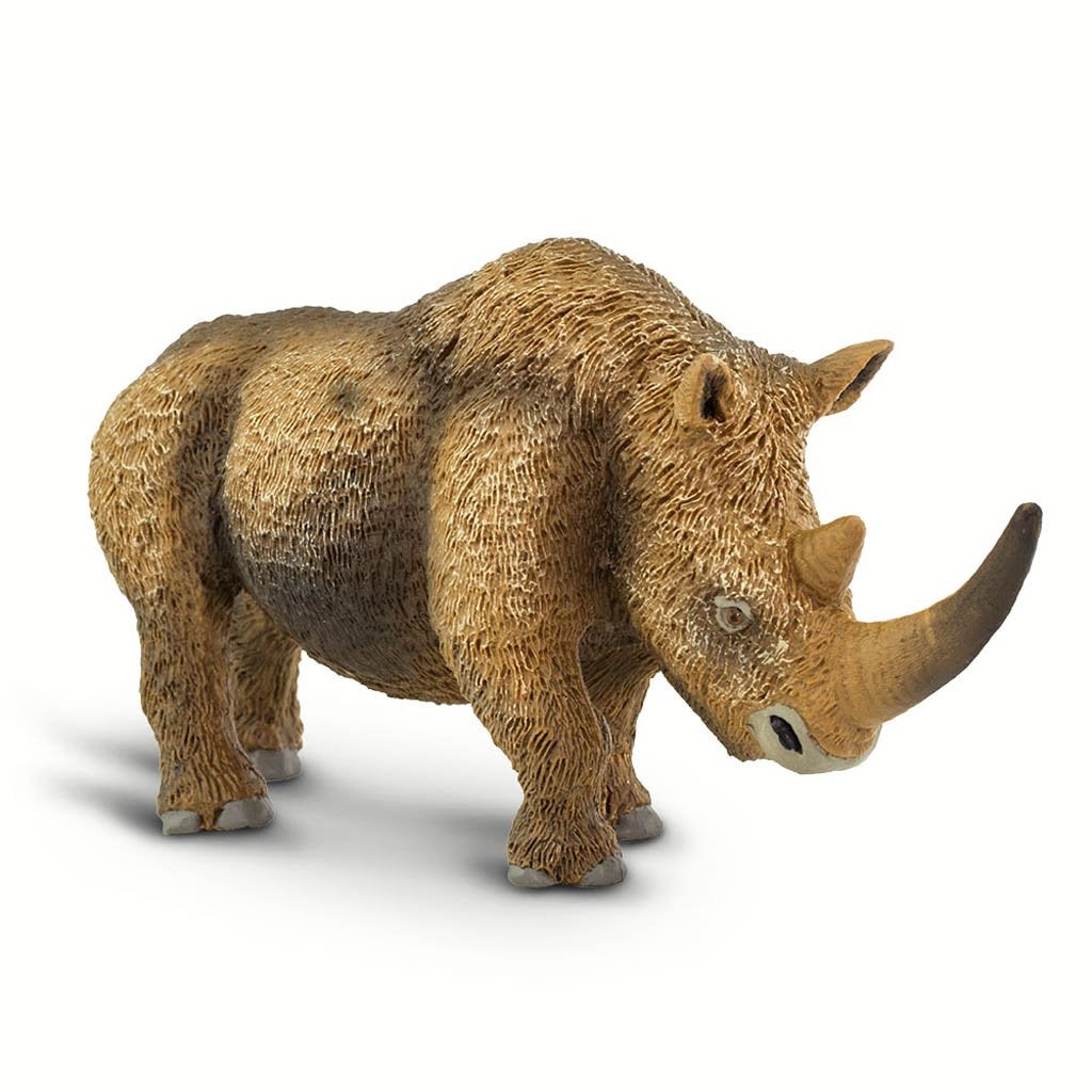 Safari Ltd Woolly Rhinoceros-SAF100089-Animal Kingdoms Toy Store
