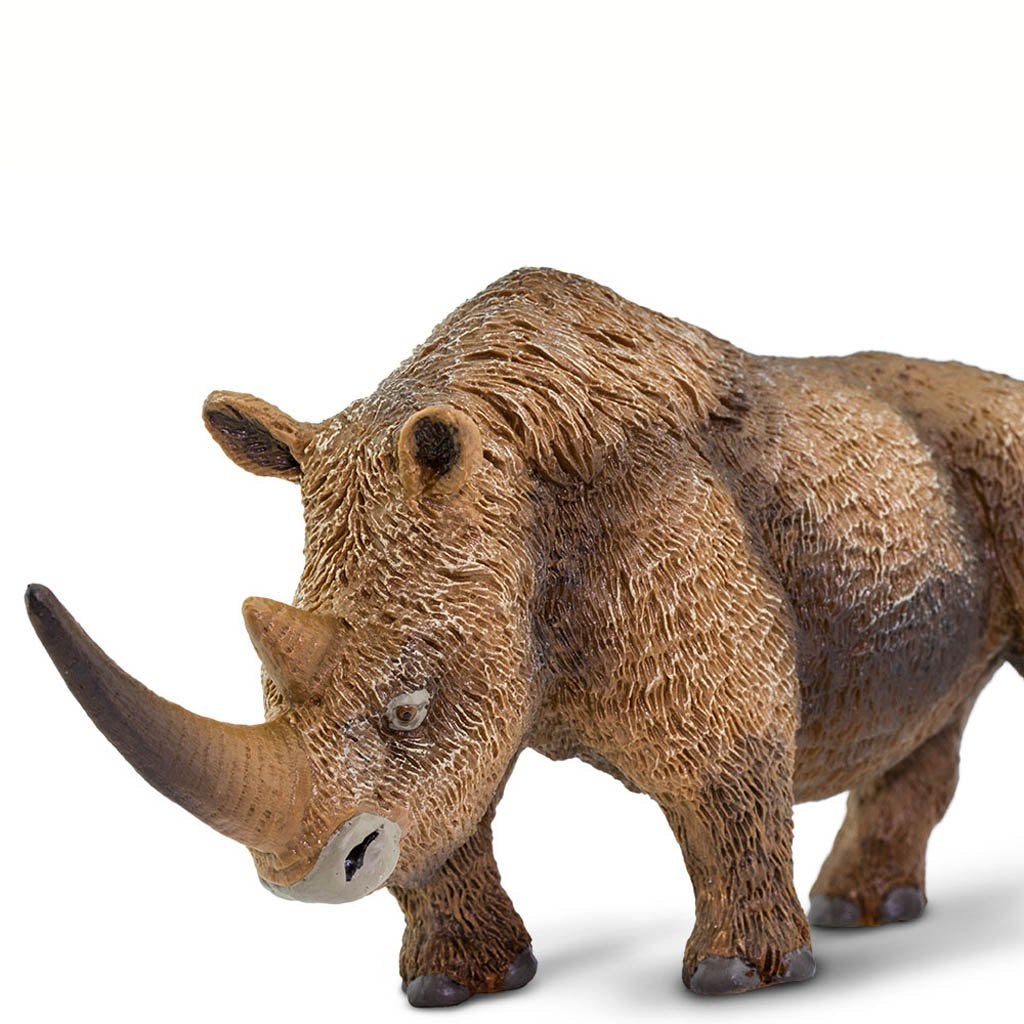 Safari Ltd Woolly Rhinoceros-SAF100089-Animal Kingdoms Toy Store