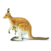 Safari Ltd Kangaroo With Joey-SAF100108-Animal Kingdoms Toy Store