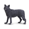 Safari Ltd Black Wolf-SAF112989-Animal Kingdoms Toy Store