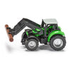 Siku Deutz-Fahr Agrotron with Wood Gripper-SKU1380-Animal Kingdoms Toy Store